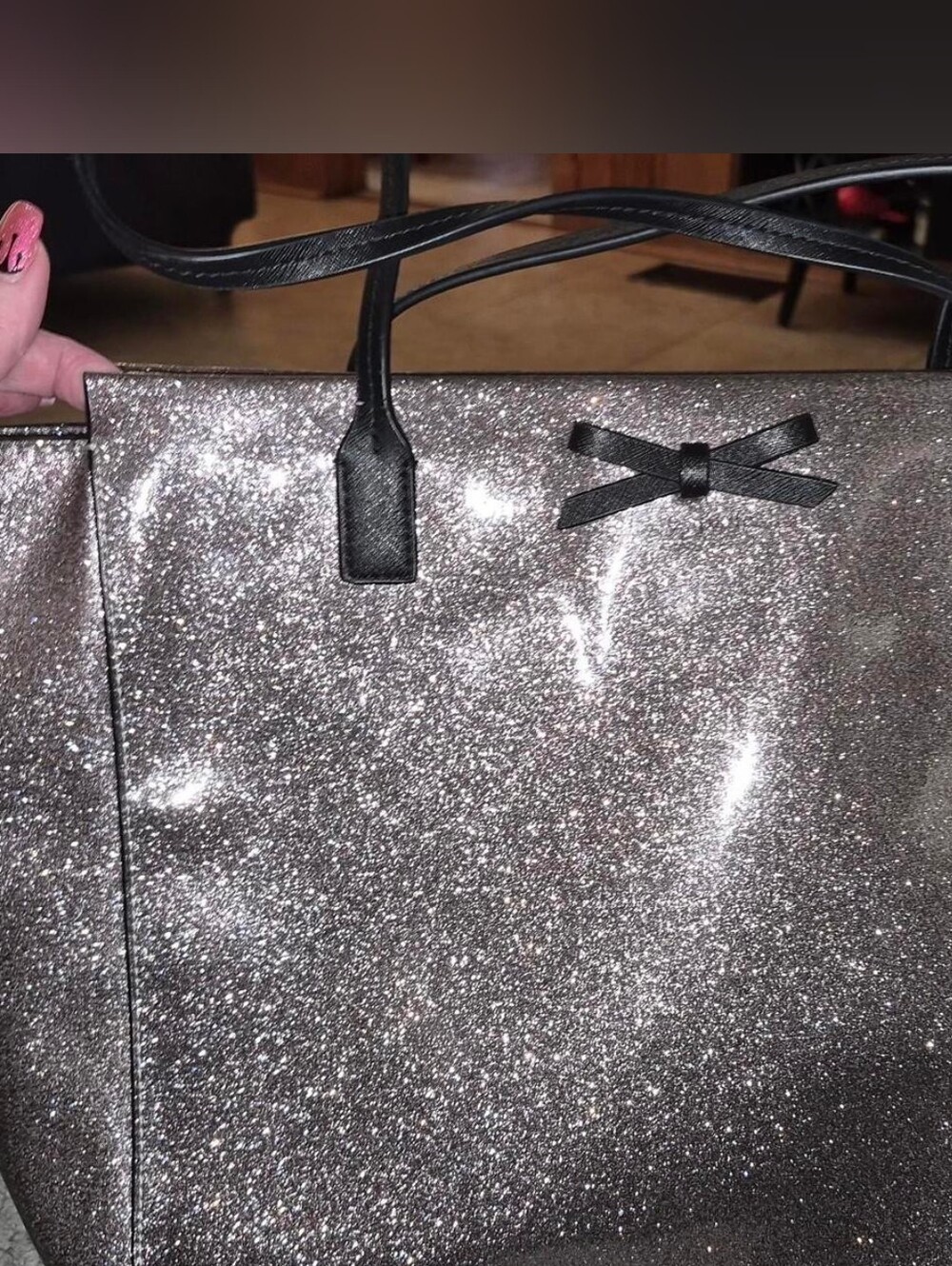 Kate Spade New York Sparkly Tote. Excellent Condition